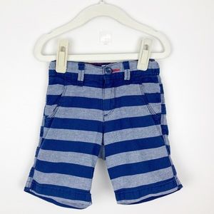 Old Navy - 3T Boys Blue & Gray Stripped Shorts